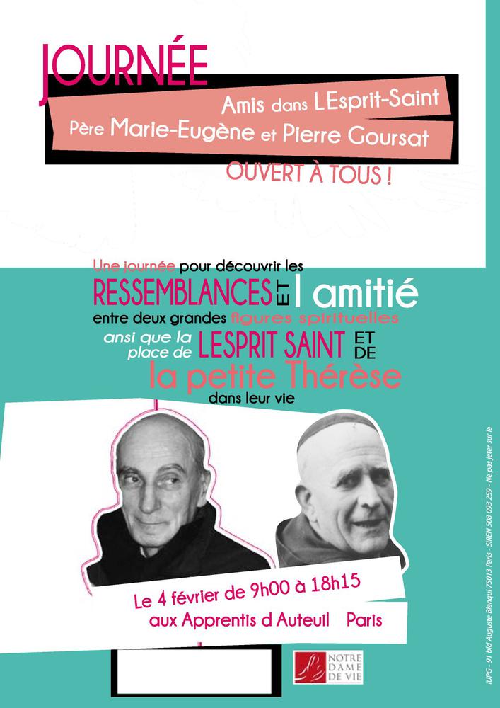 Journée autour du  Père Marie-Eugène et de Pierre Goursat