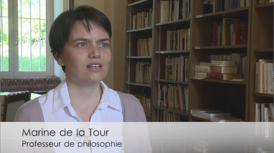Vidéo de Madame Marine de La Tour - La Philosophie Au Studium De Notre Dame De Vie