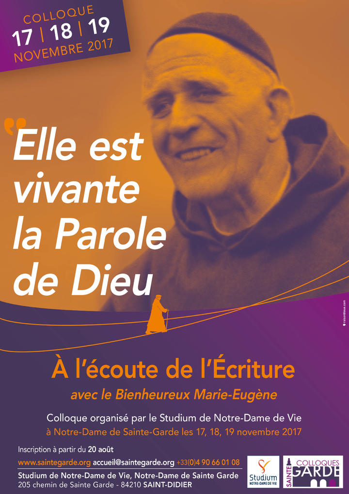 Colloque Bienheureux P. Marie-Eugène de l'Enfant-Jésus - 17-19 novembre 2017